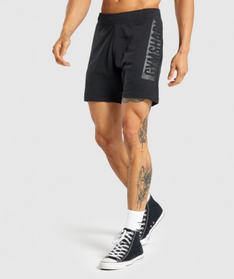 Men's Gymshark Bold Shorts Black | NZ 4METQO